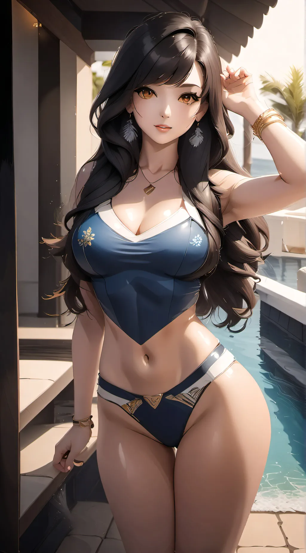 ai character: Lizzy  background