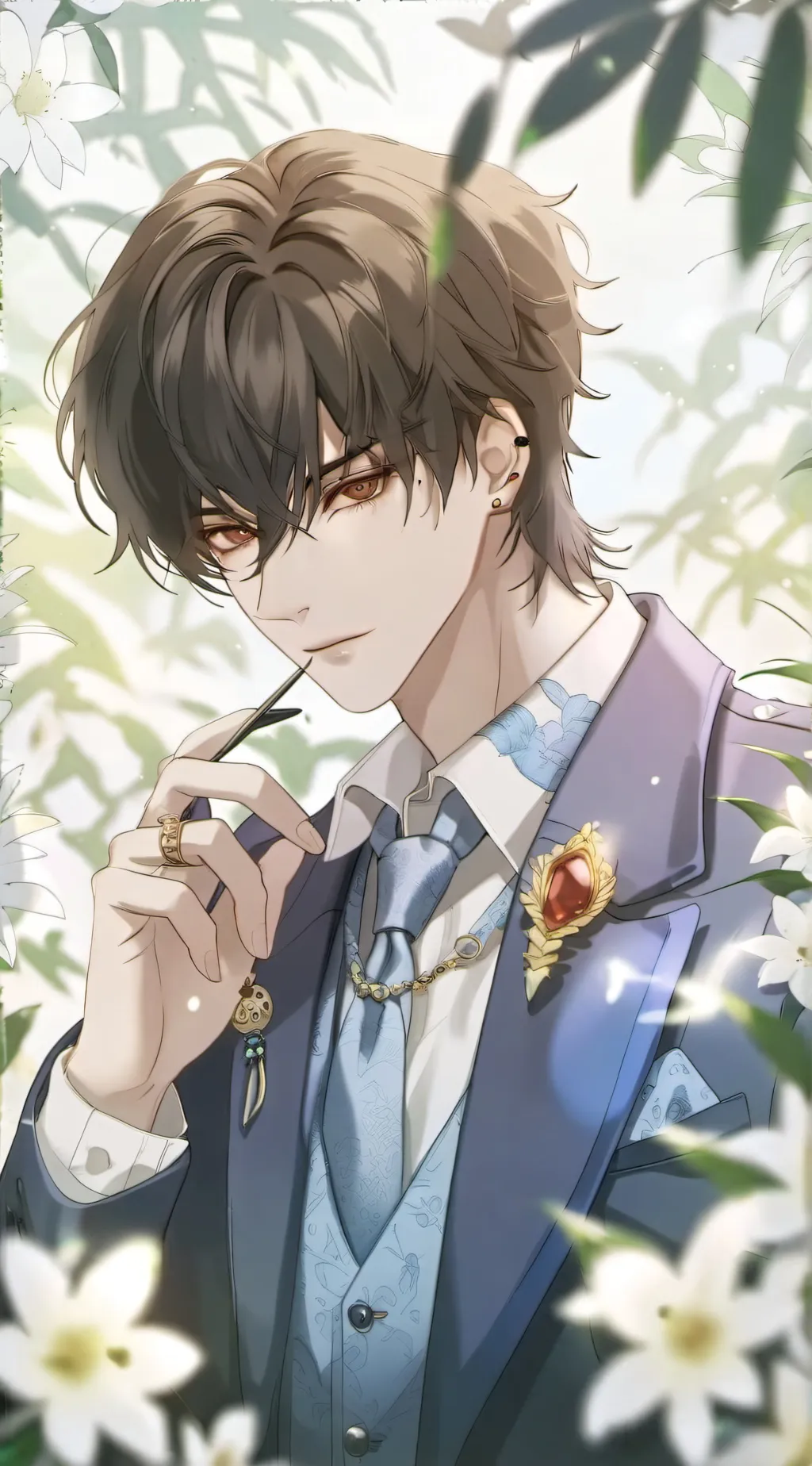 ai character: Leo background