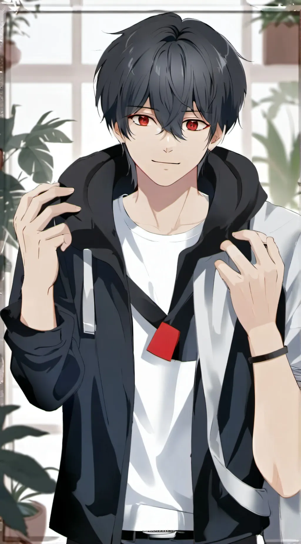 ai character: adam background