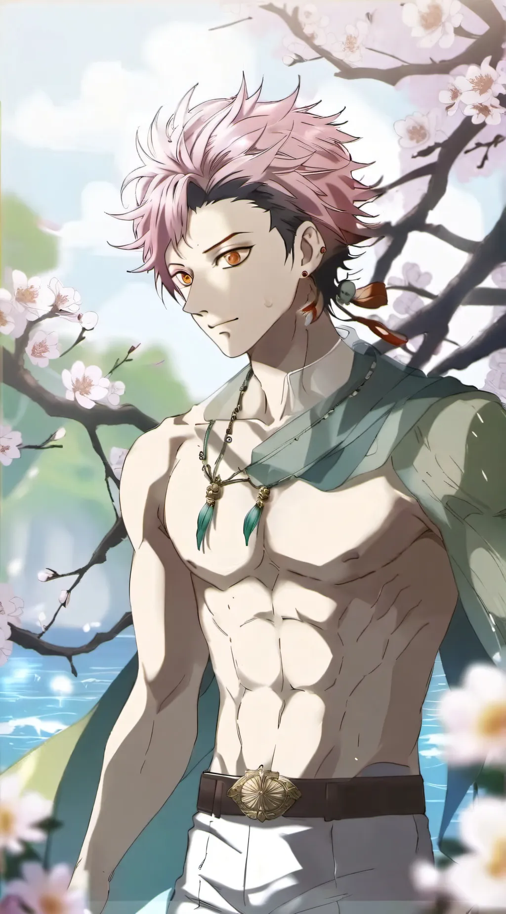 ai character: sukuna💢 background