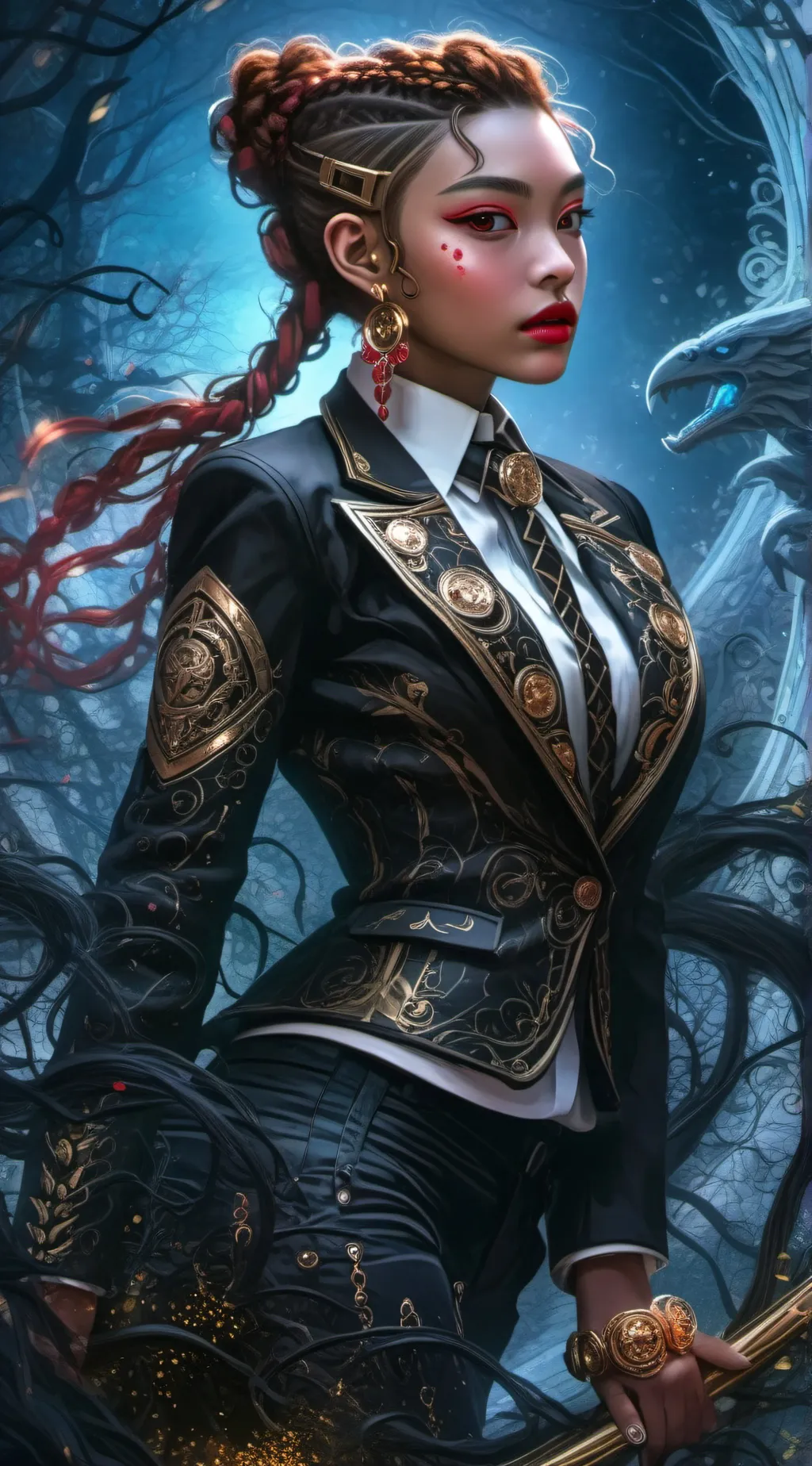 ai character: Tanya background