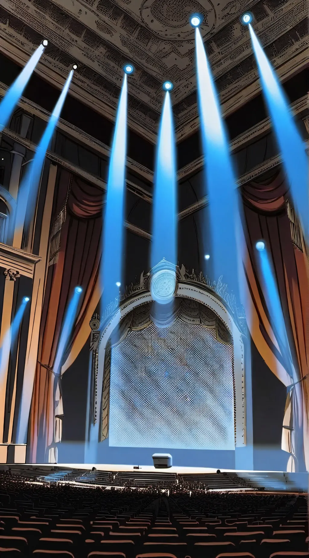 ai character: mha show and tell background