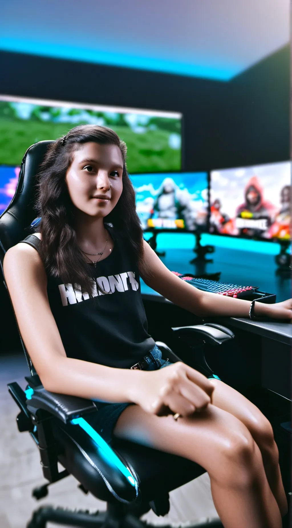 ai character: Wedensday background