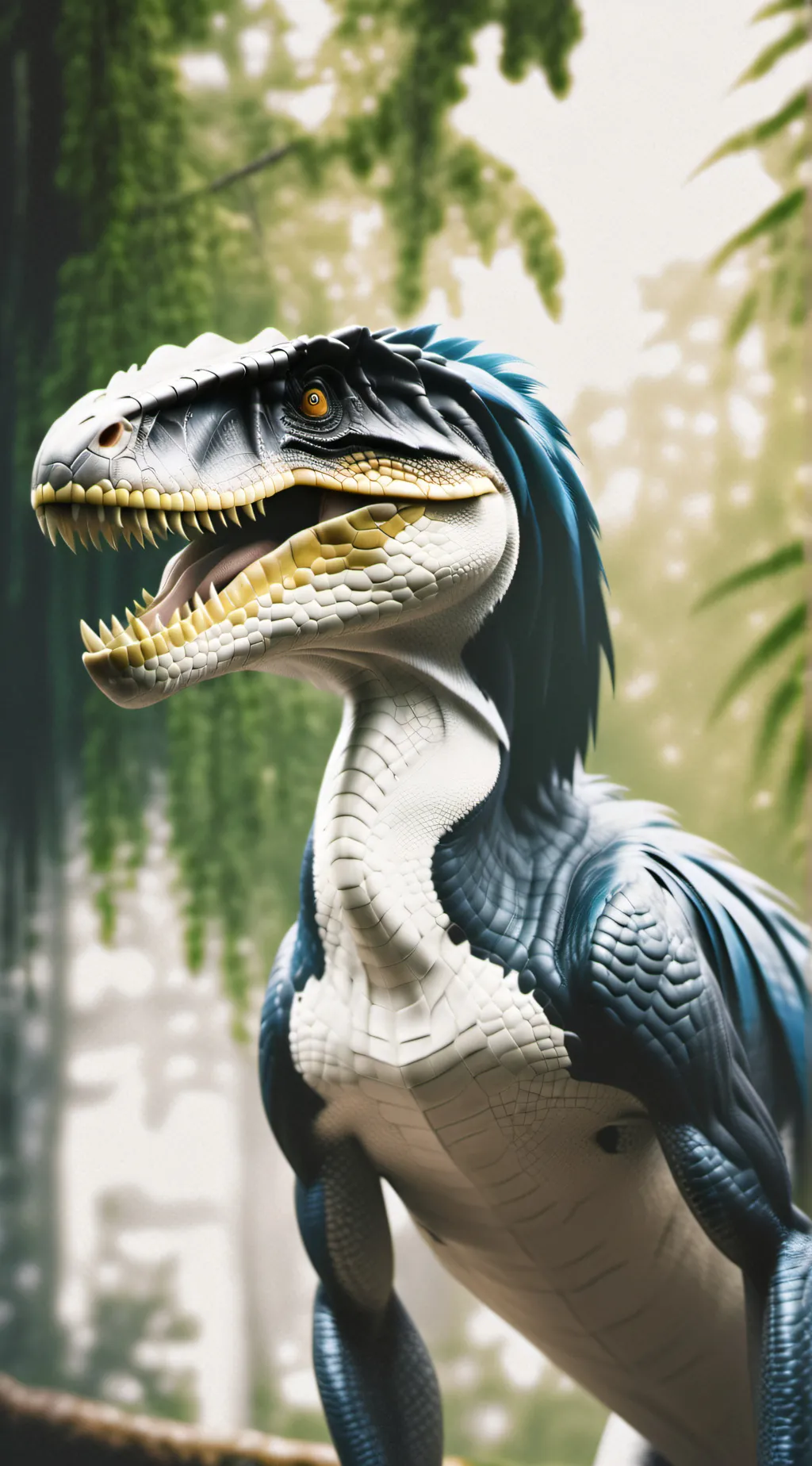 Talkie AI - Chat with blue x indoraptor 