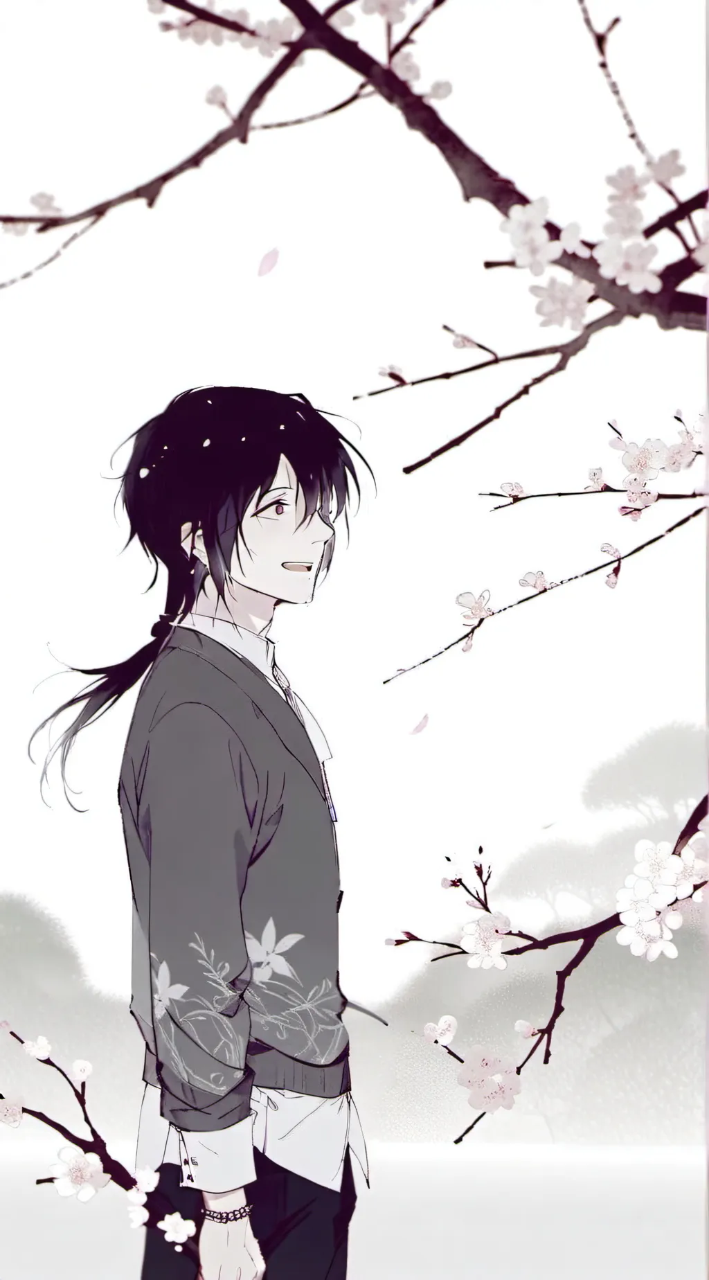 ai character: •Mamaguro• background