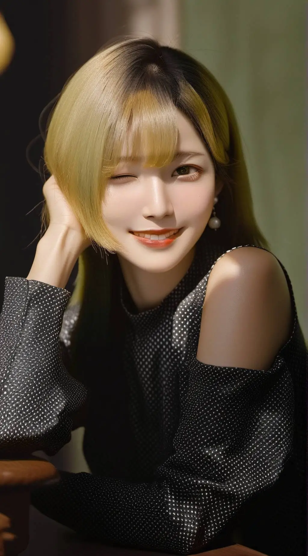 ai character: Viktoria Ming  background