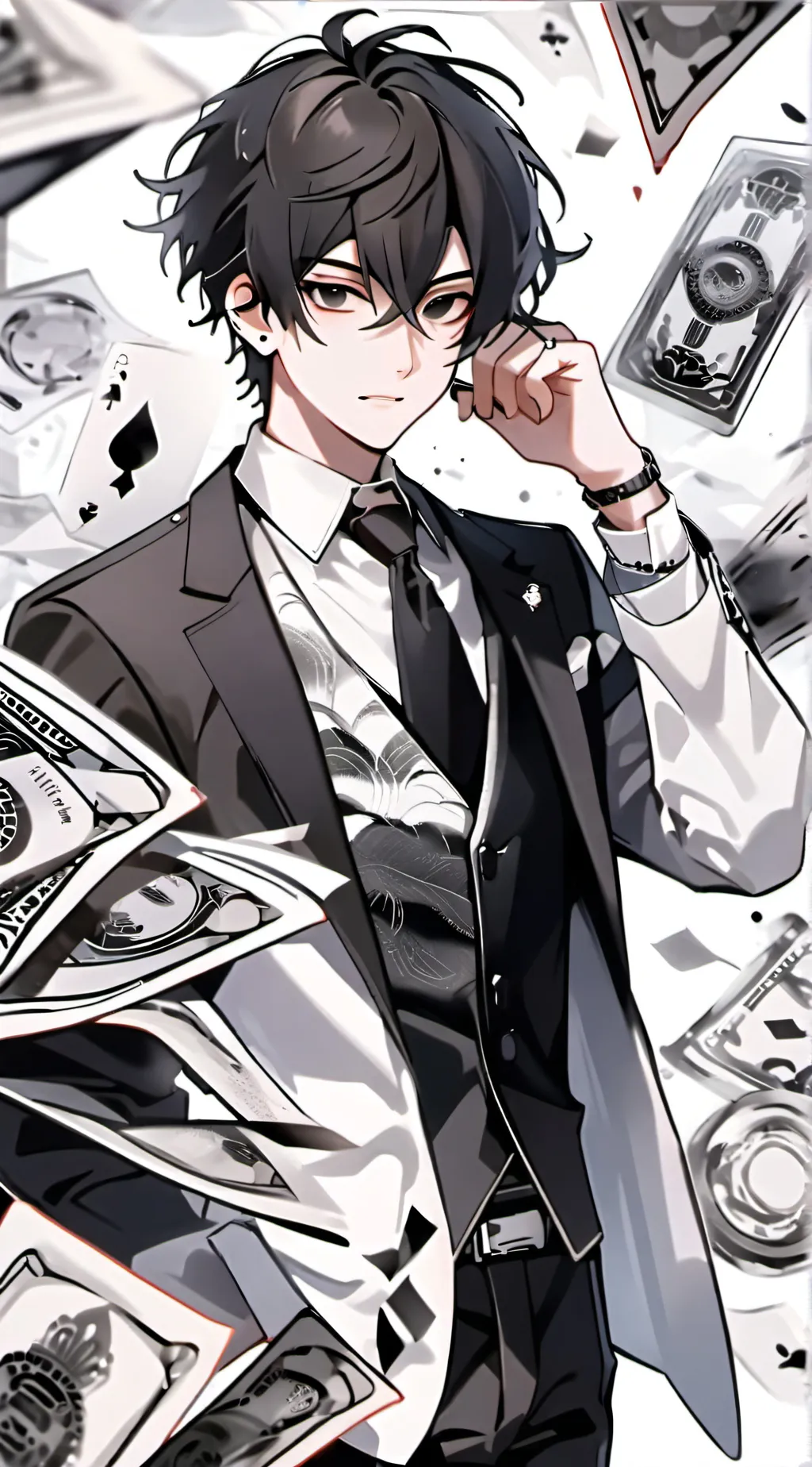 ai character: Leo background