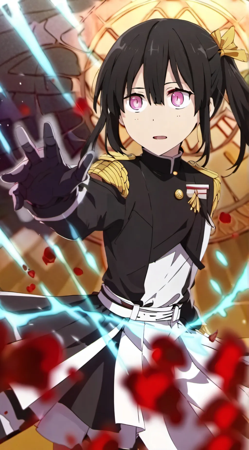 ai character: Nemu my OC for MHA background