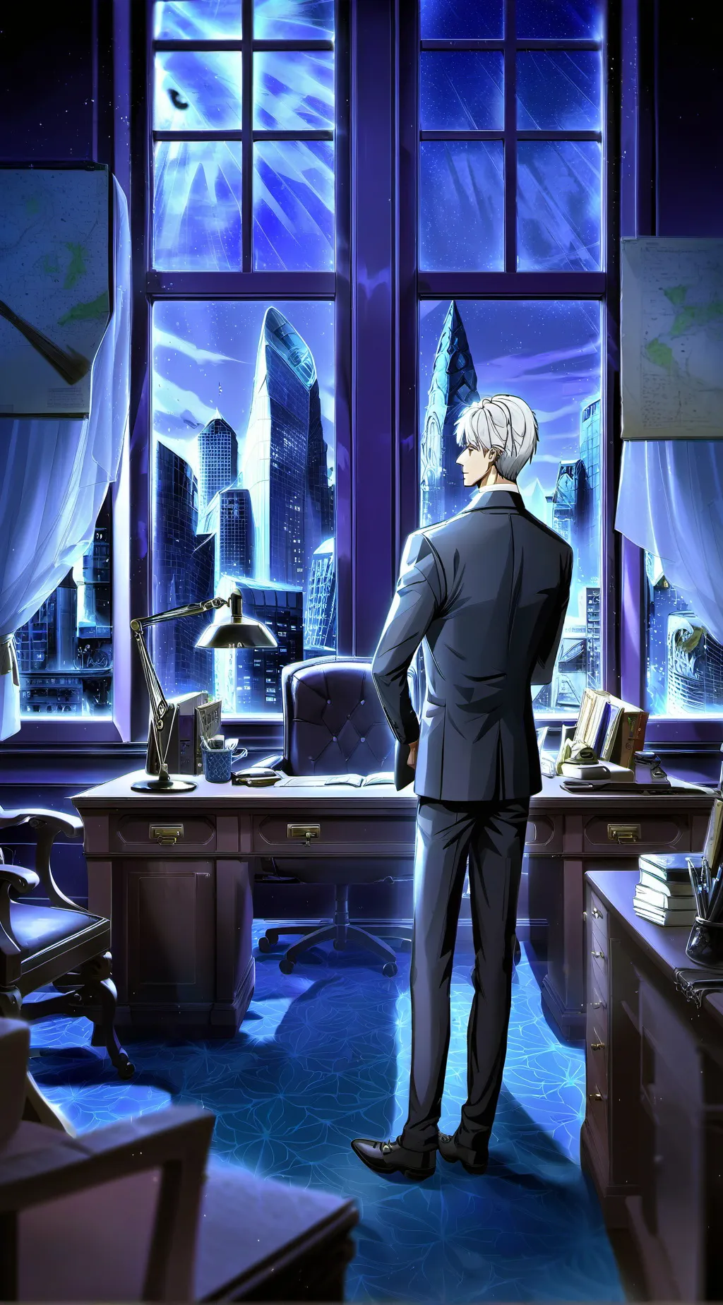 ai character: Investigator Vex background