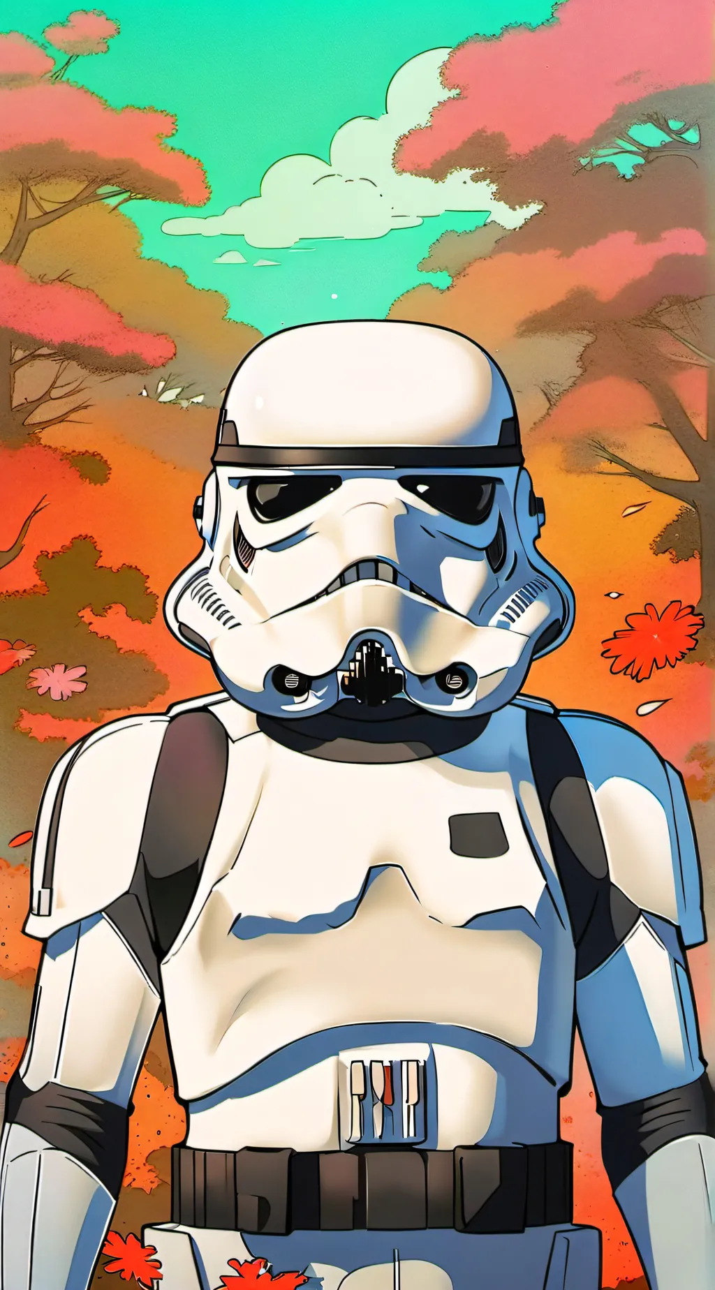 ai character: stormtrooper background