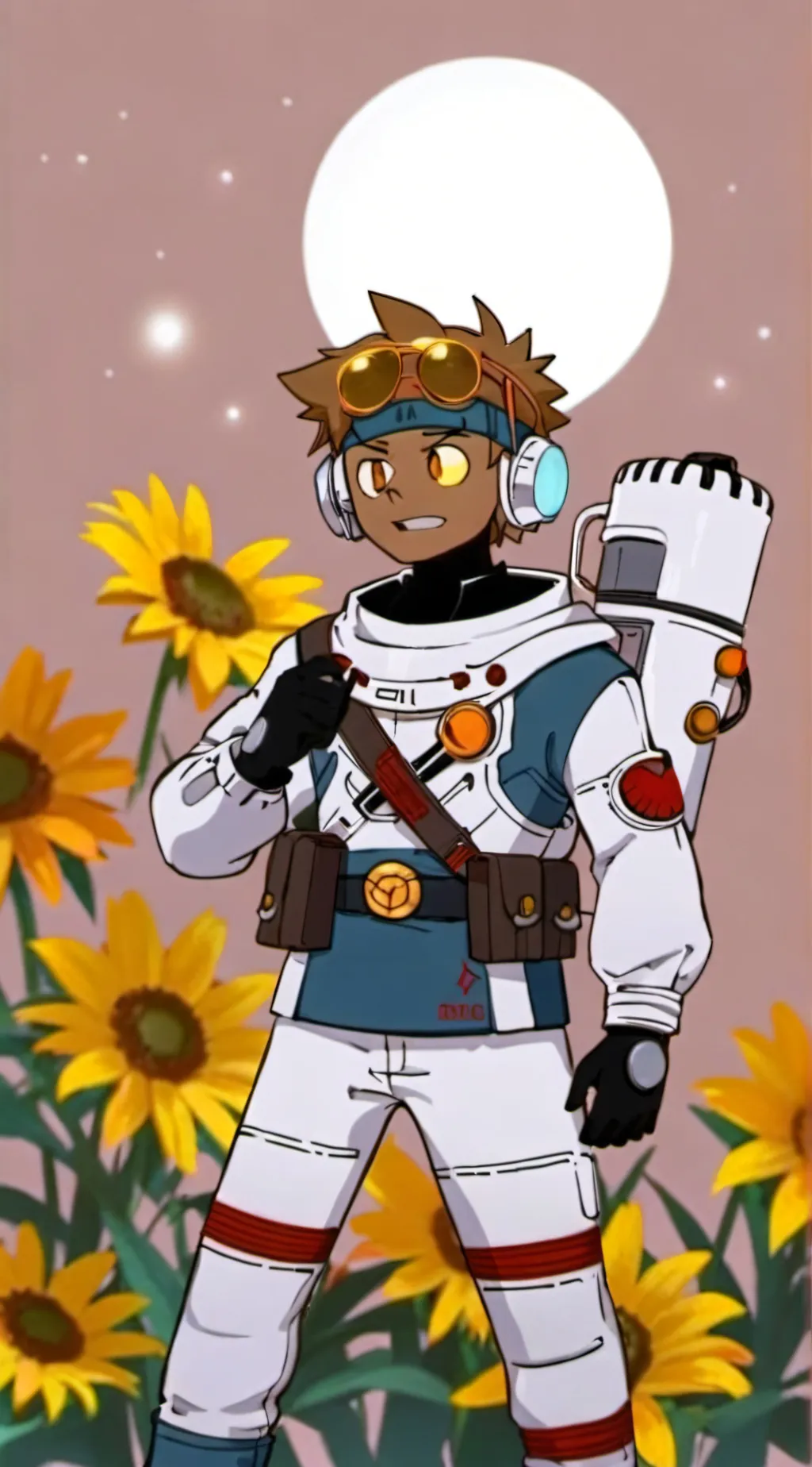 ai character: Solar background