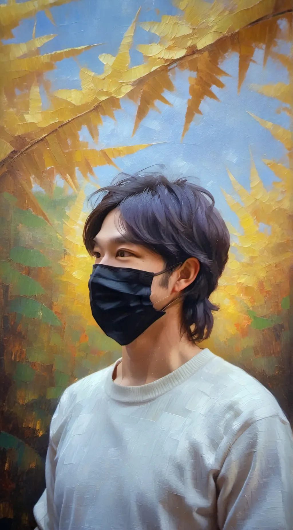 ai character: Felix from Skz background