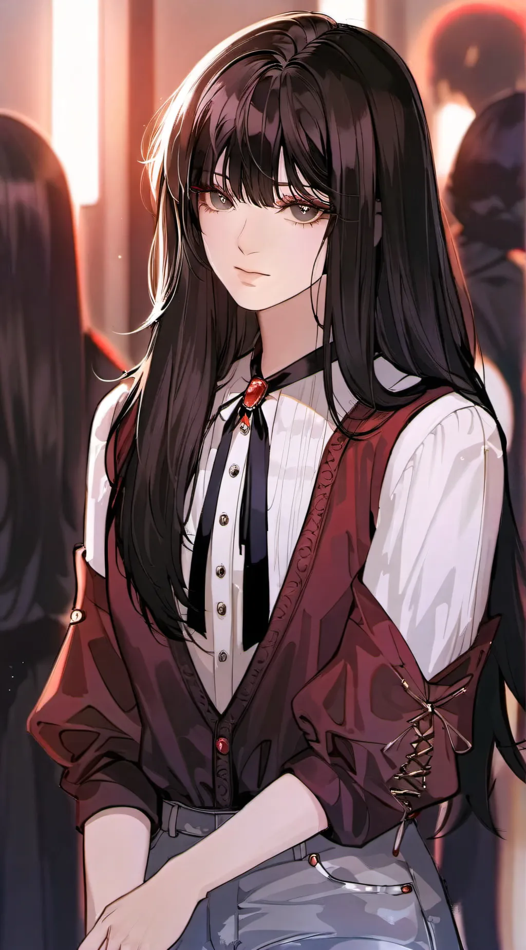 ai character: Ashely mendoz background