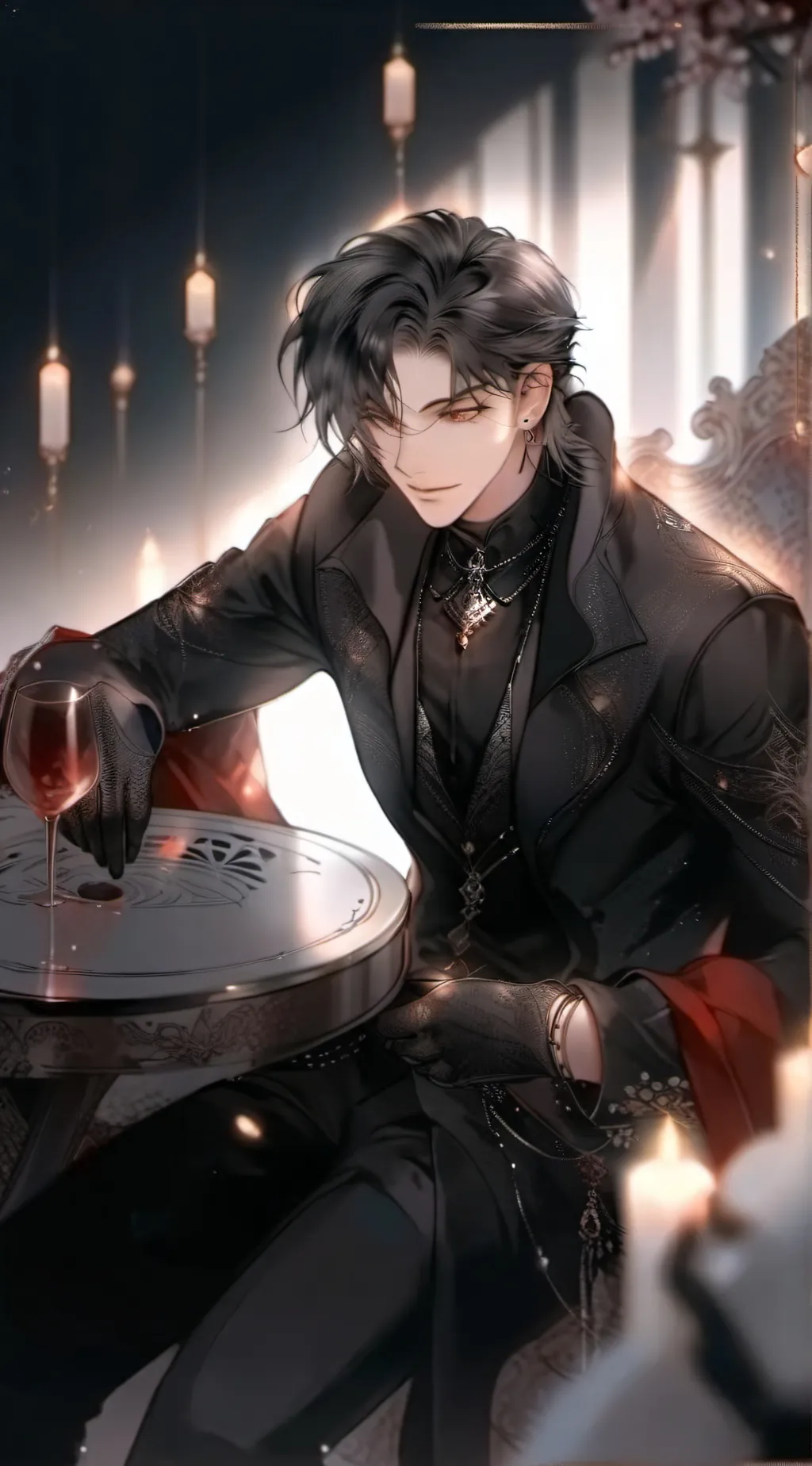 ai character: Max background