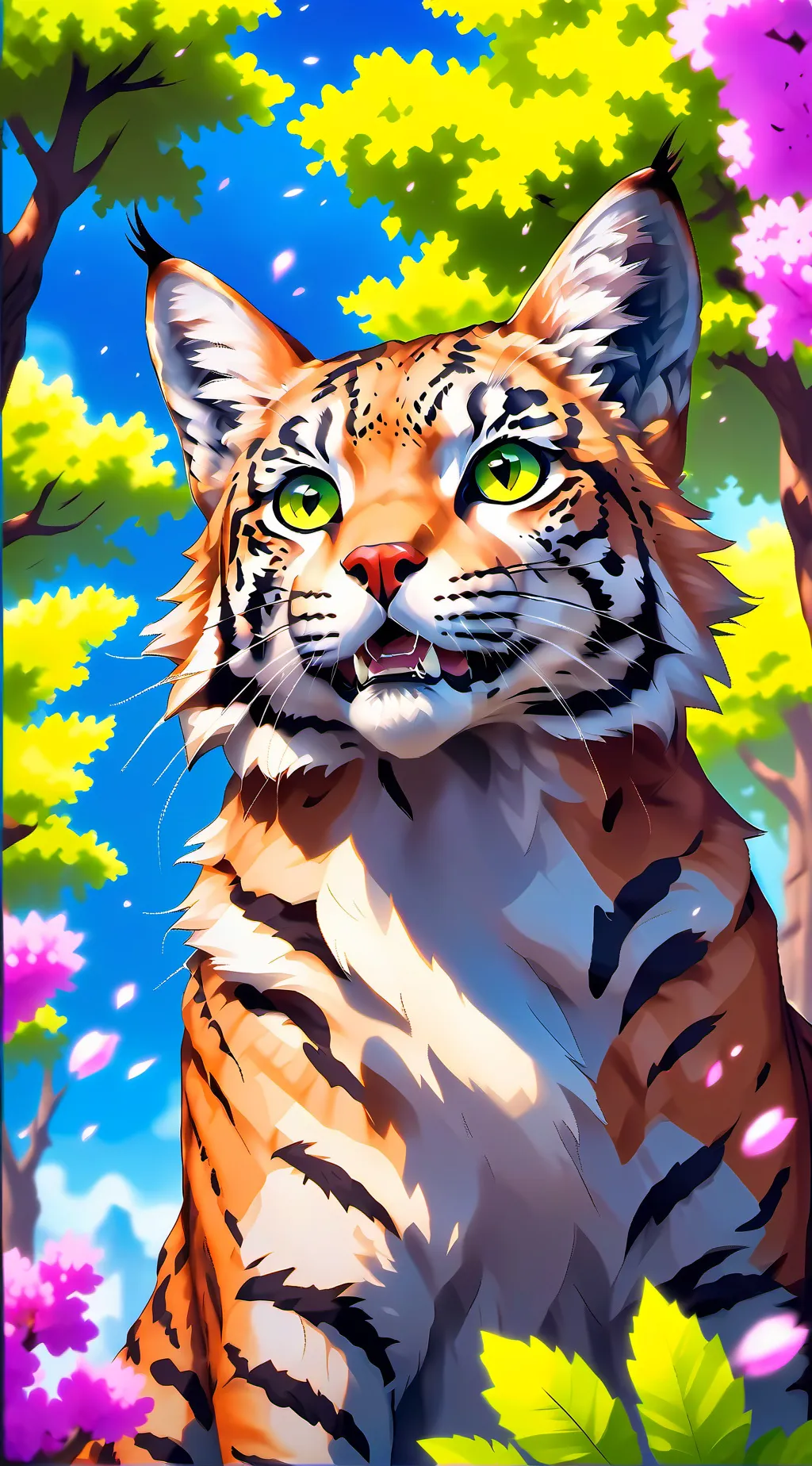 ai character: Mr kitty background