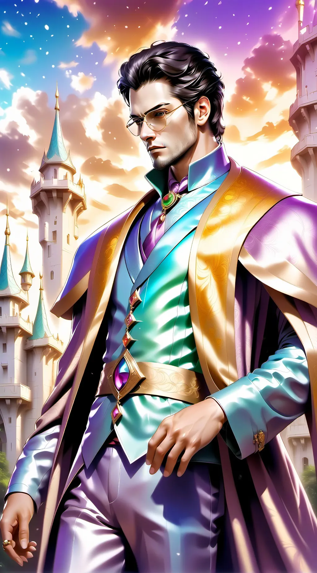 ai character: King Calix background