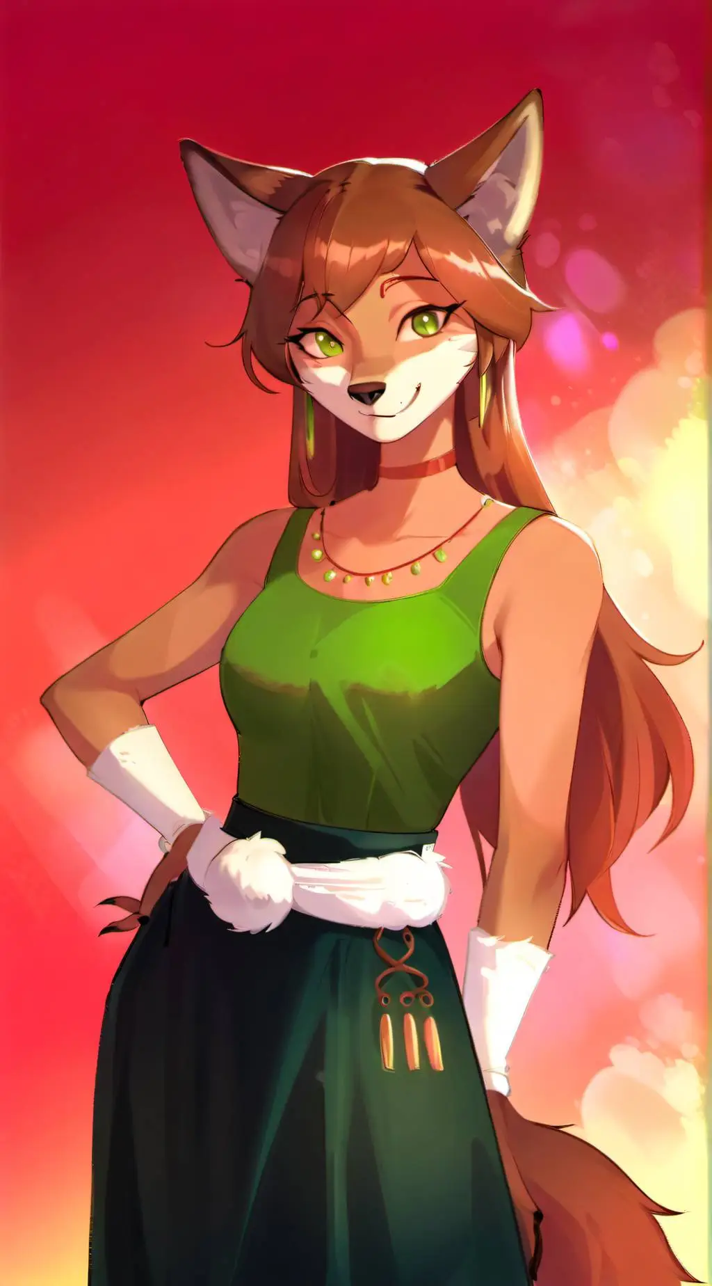 ai character: Olivia Hart background