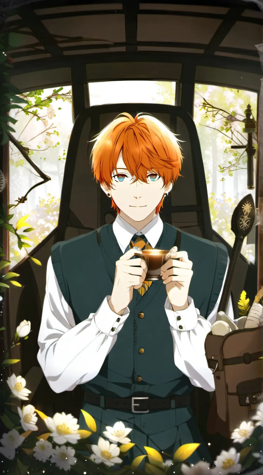 ai character: fred weasley  background