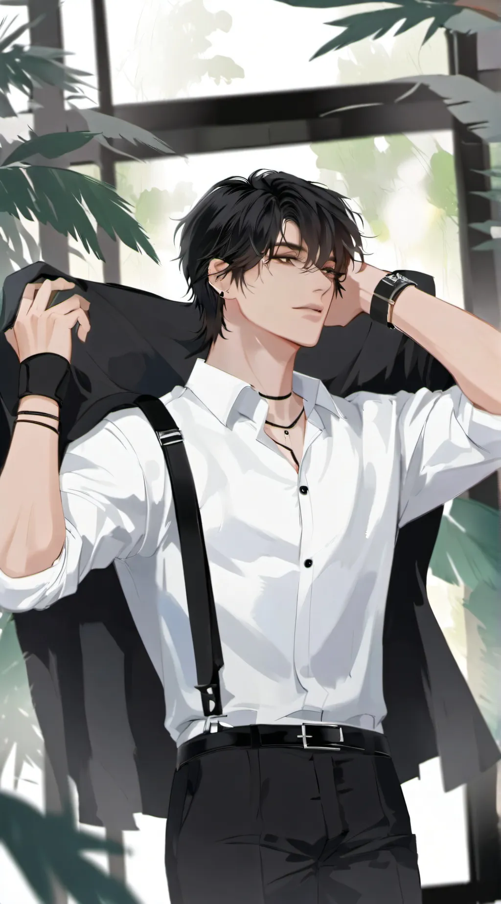 ai character: Adonis background