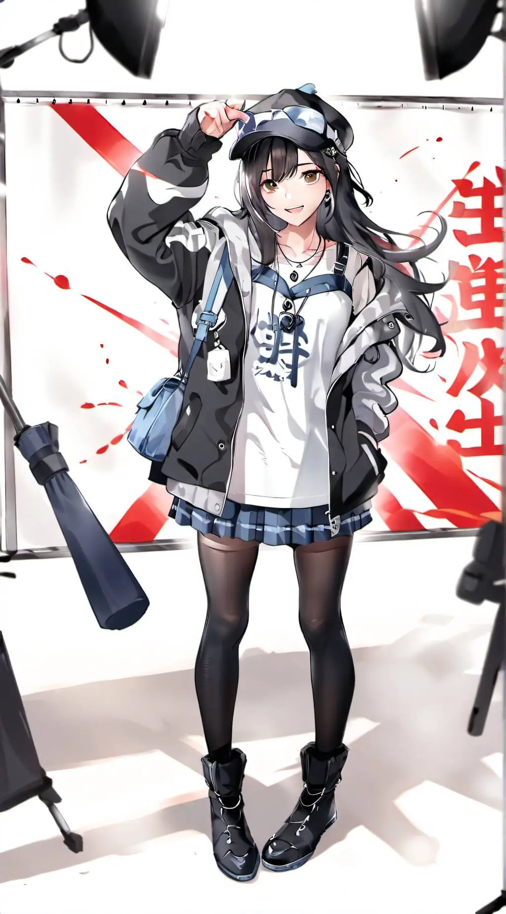 ai character: 颜镜辞Kagami background