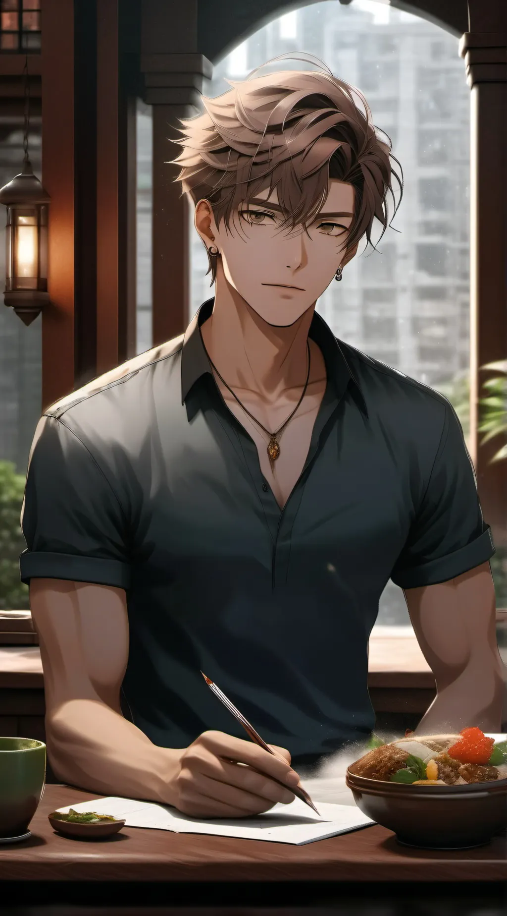 ai character: Dylan background