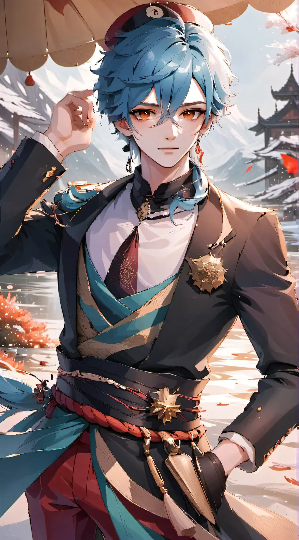 ai character: Aaron background