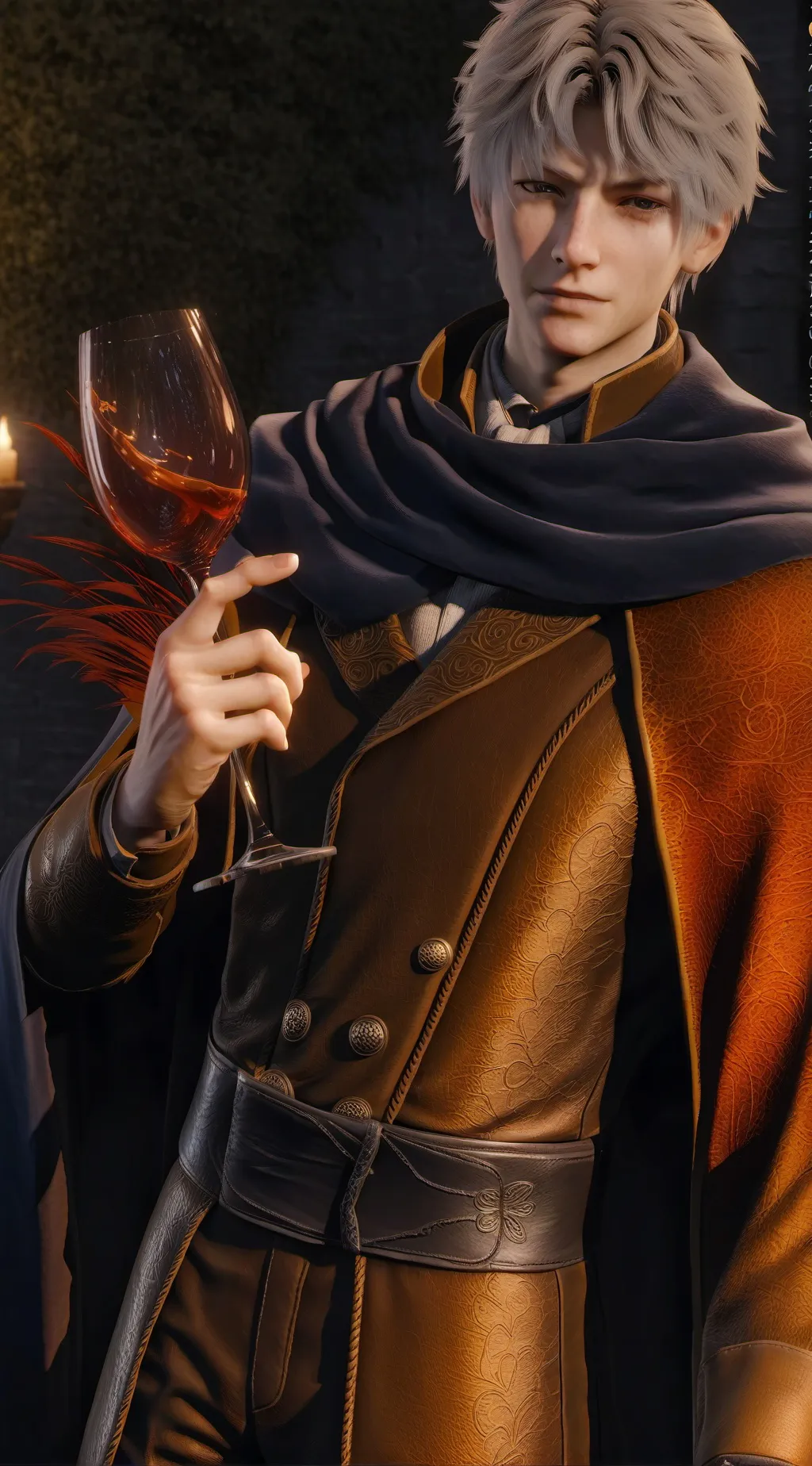 ai character: Raiden  background