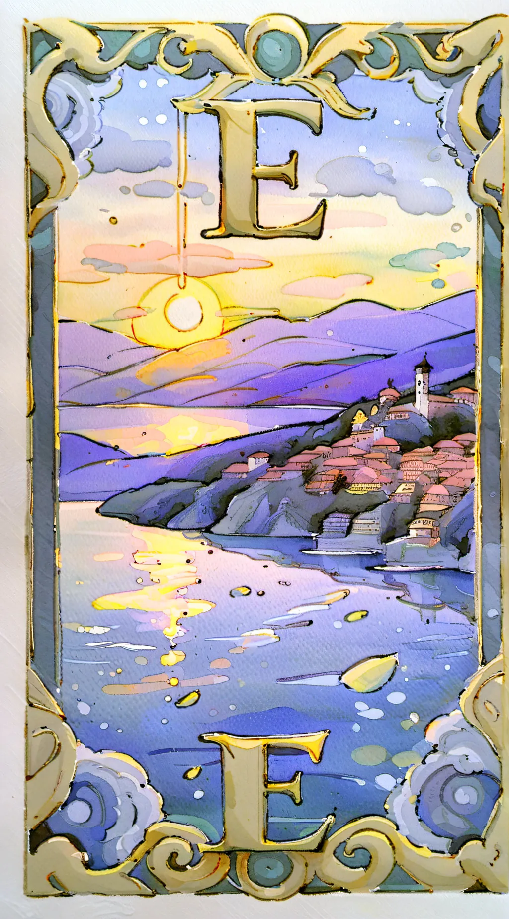 ai character: E background