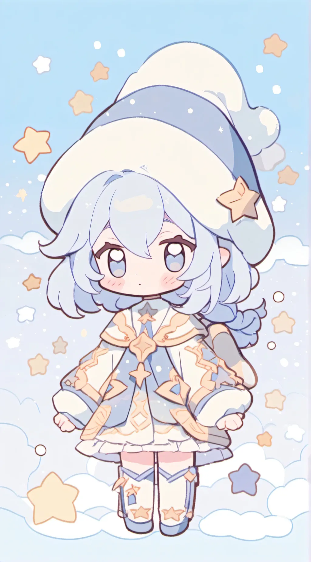 ai character: luna background