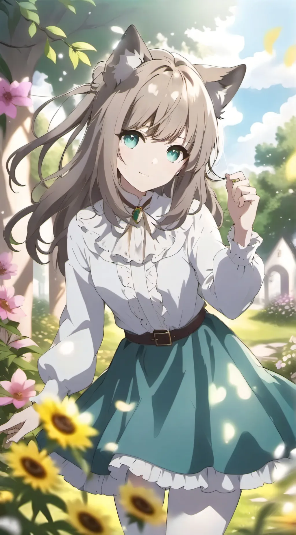 ai character: Lisa  background