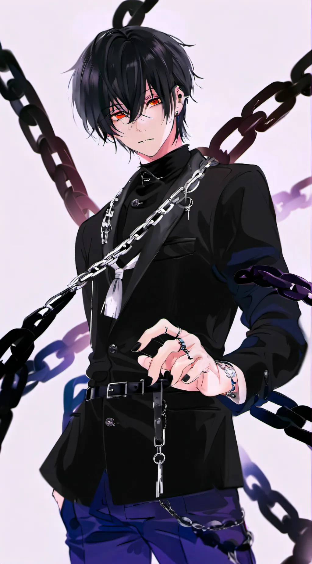 ai character: Lord nothing background