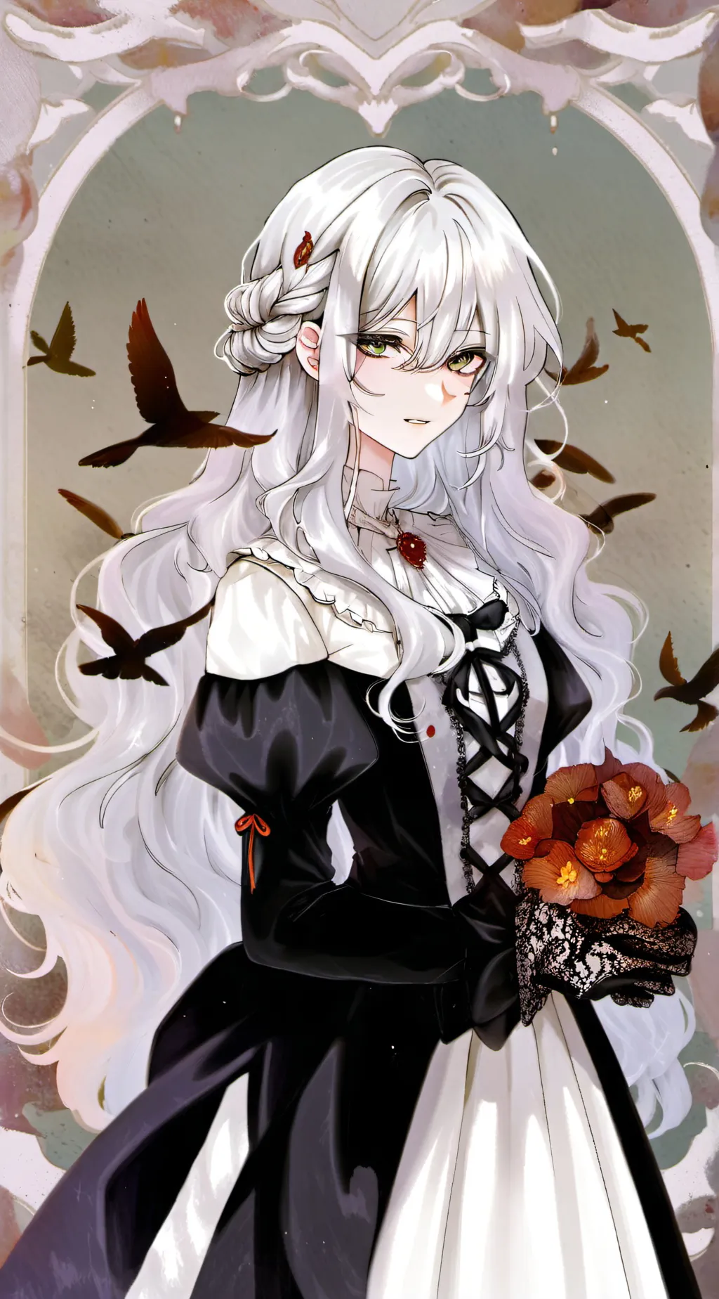 ai character: Evelyn Ray background