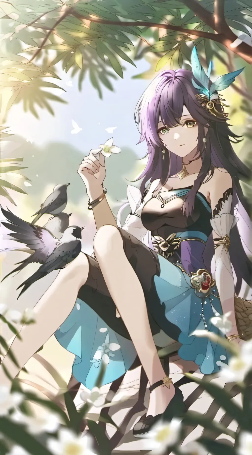 ai character: Evie background