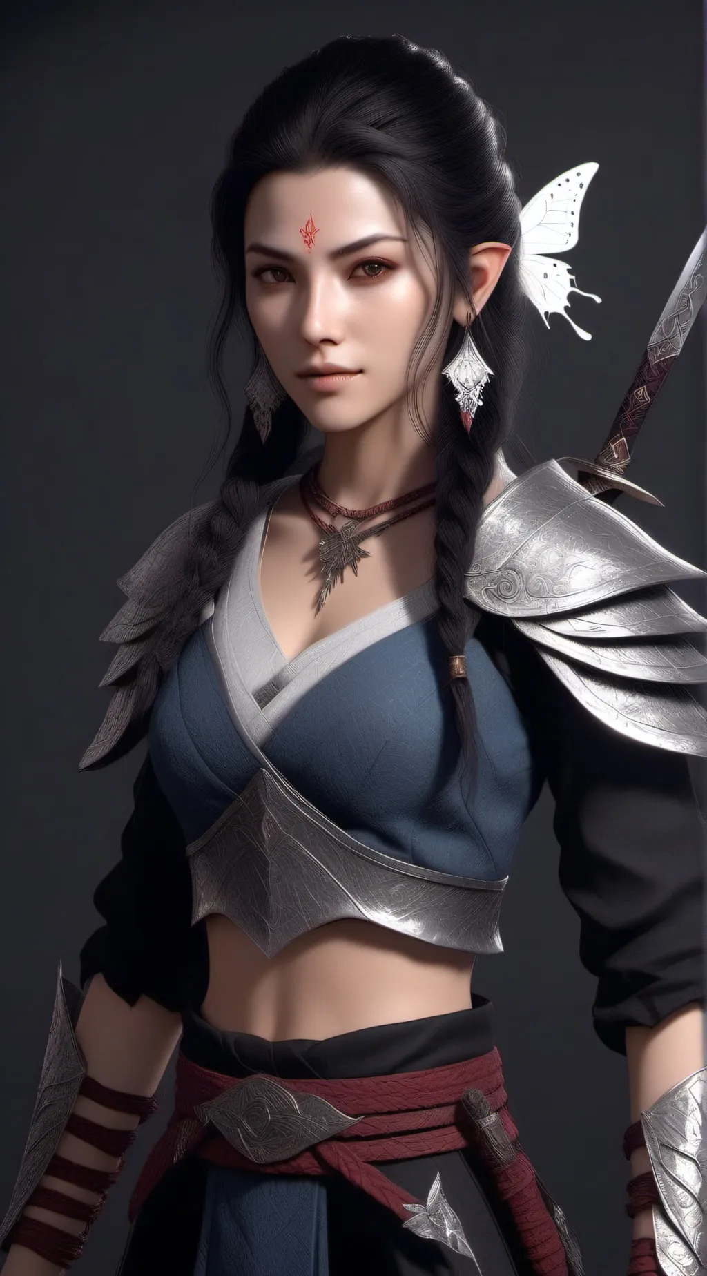 ai character: Rayla  background