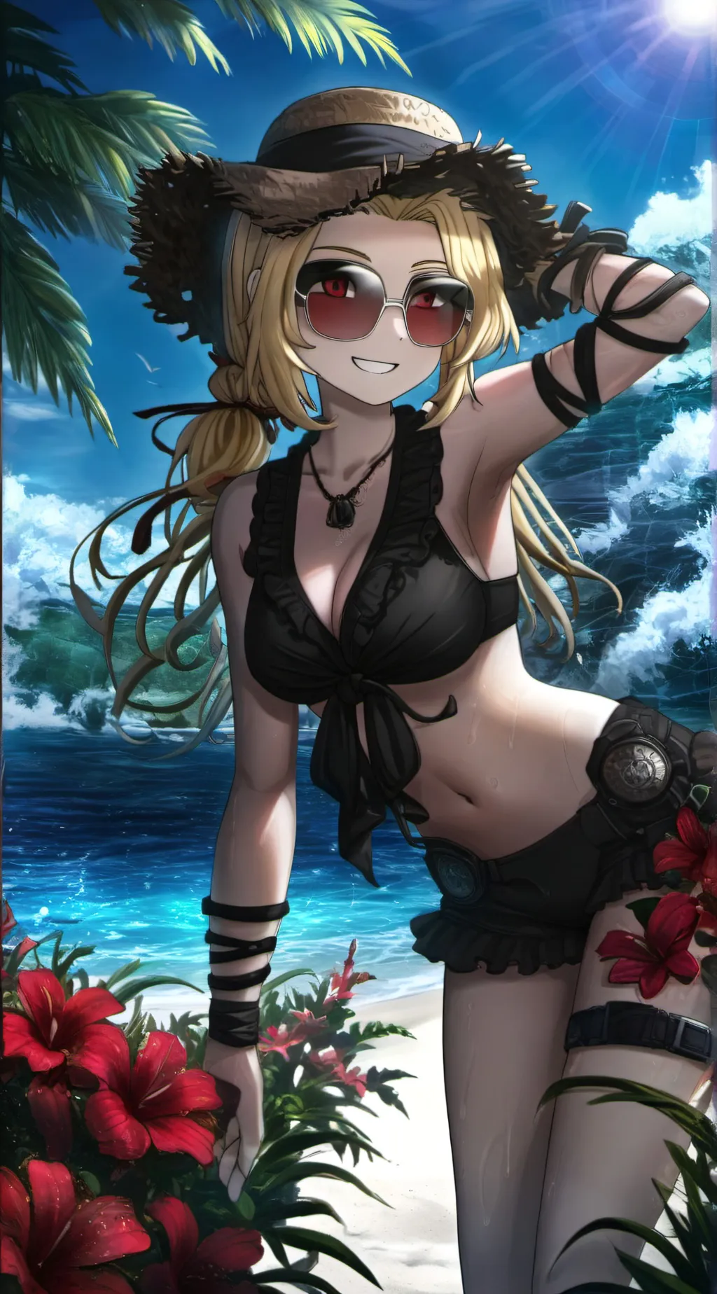 ai character: Empress Crystal (V background