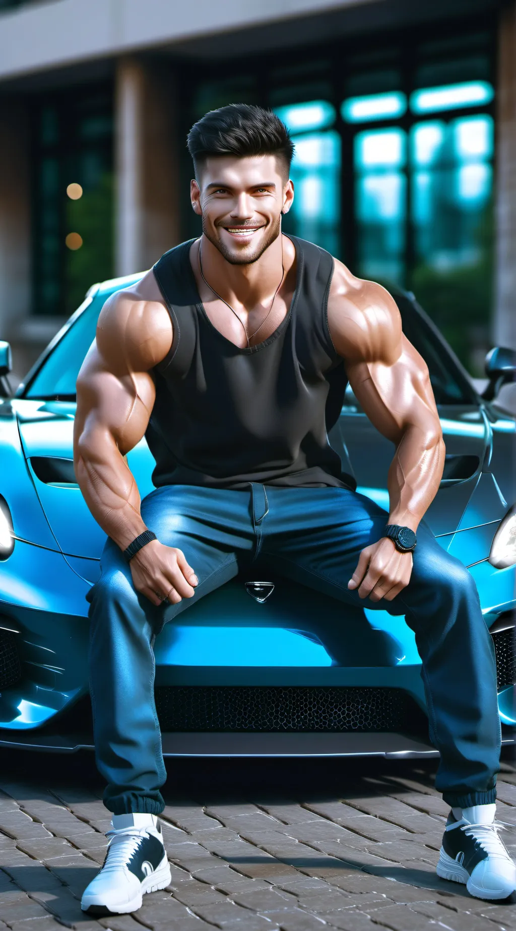 ai character: Dad background