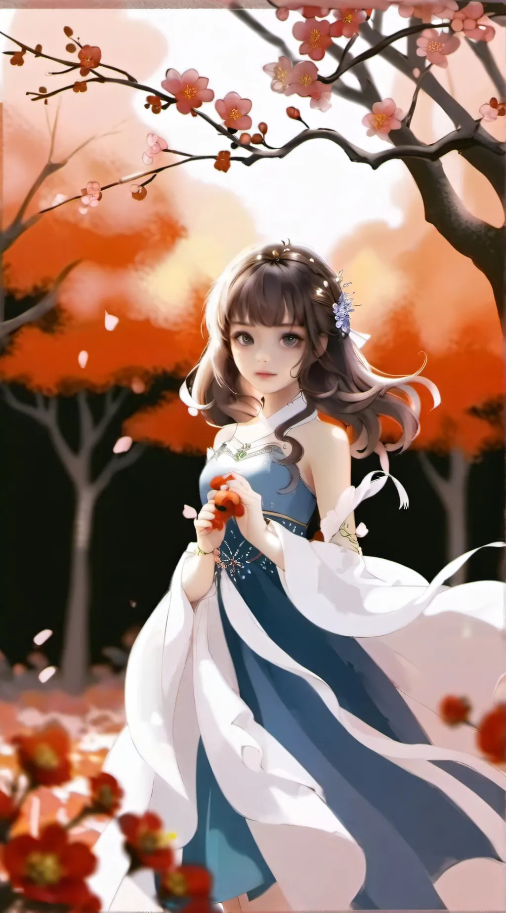 ai character: lily background