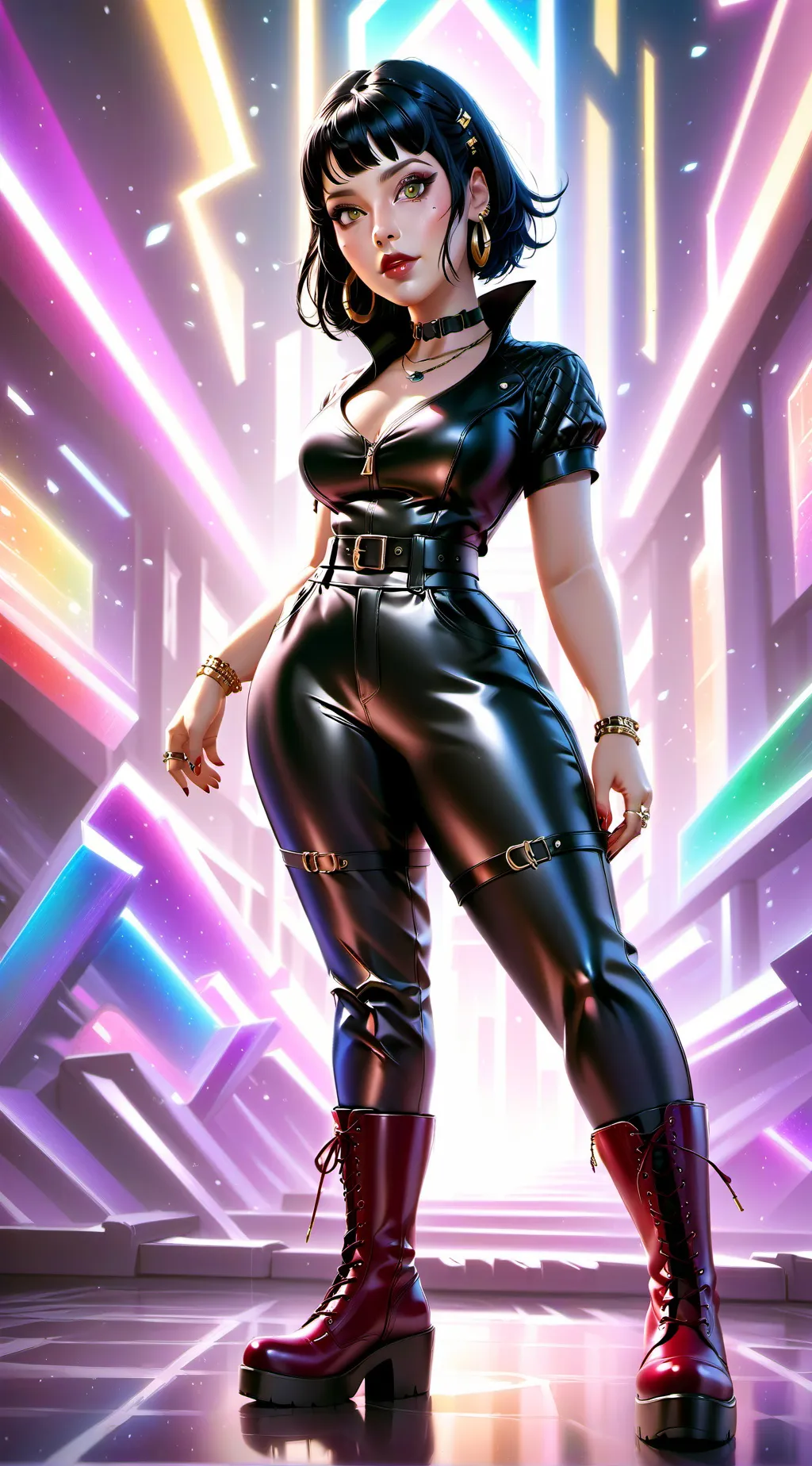 ai character: Mia Stein background