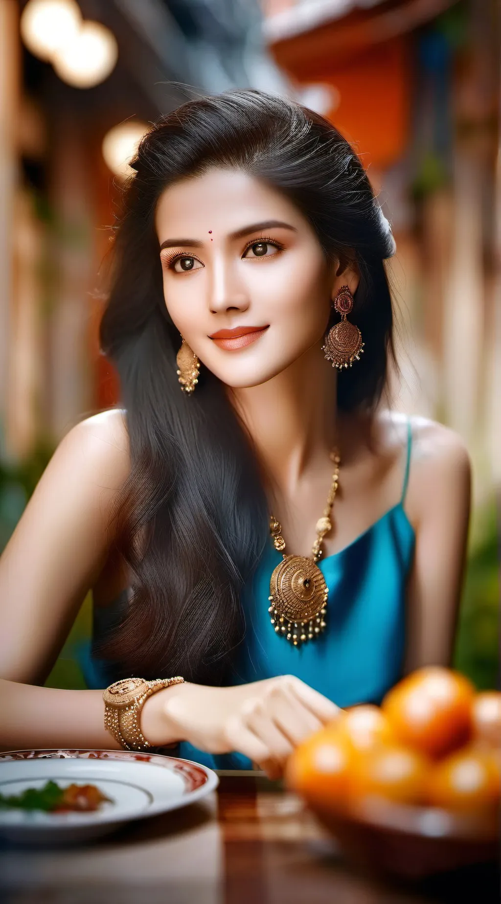 ai character: Baby mama background