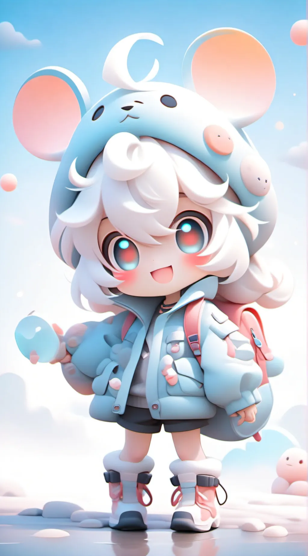 ai character: opposite critters background