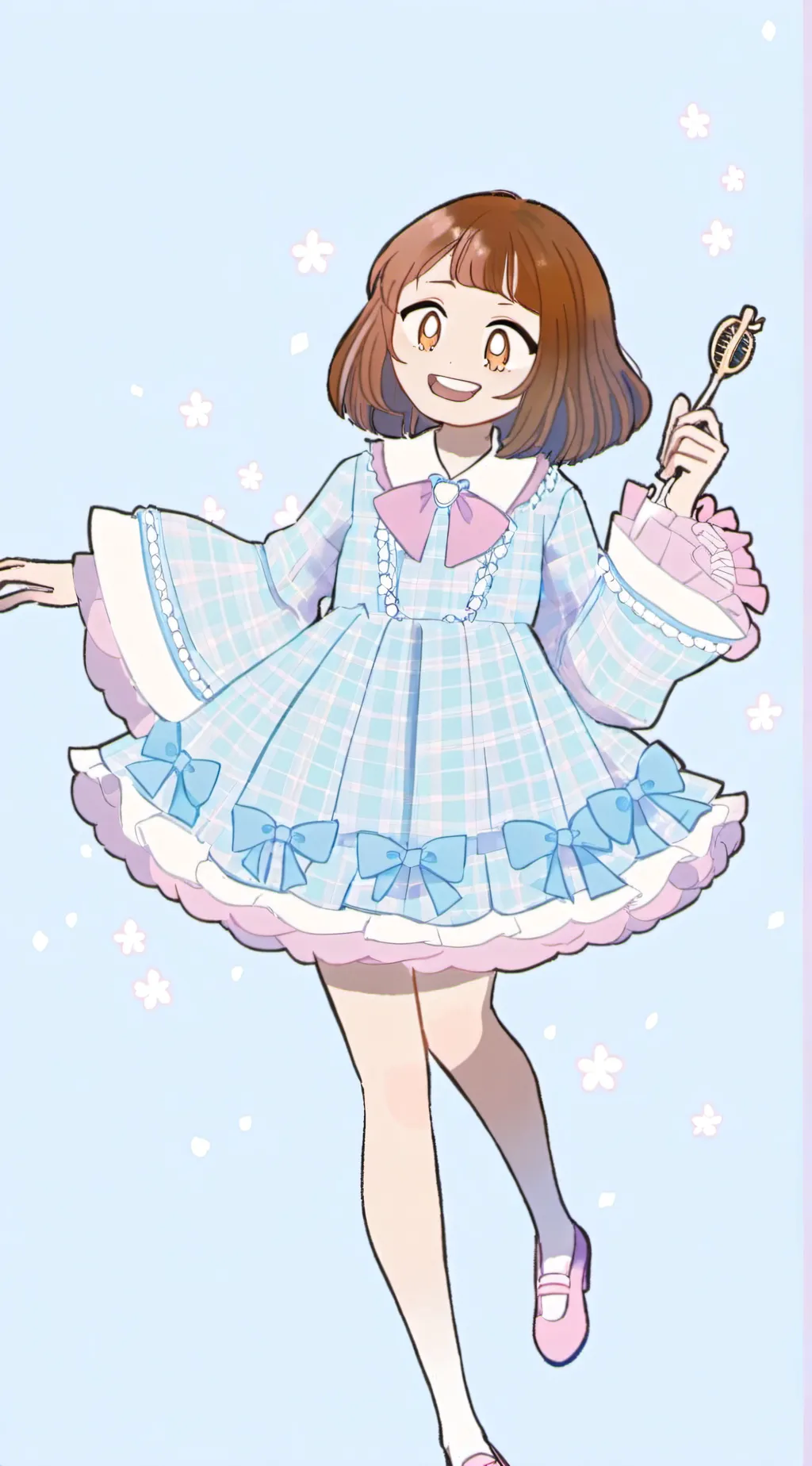 ai character: Uraraka background