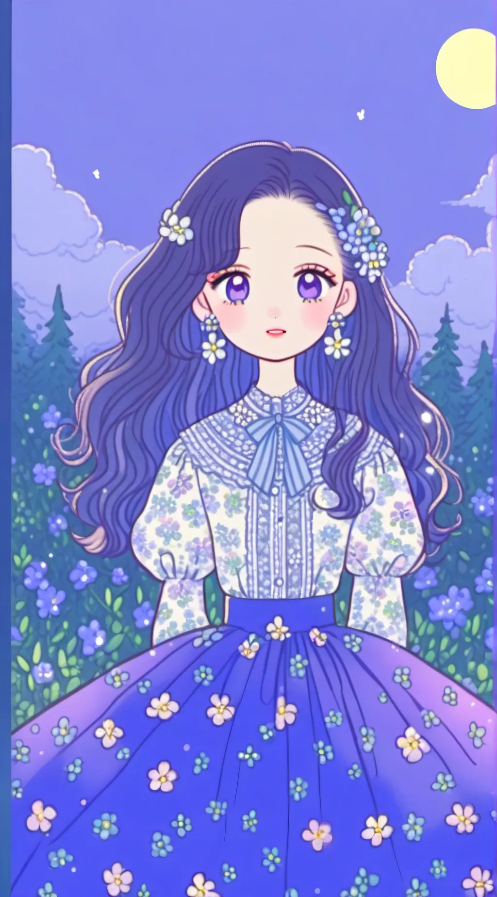 ai character: Enola holms background