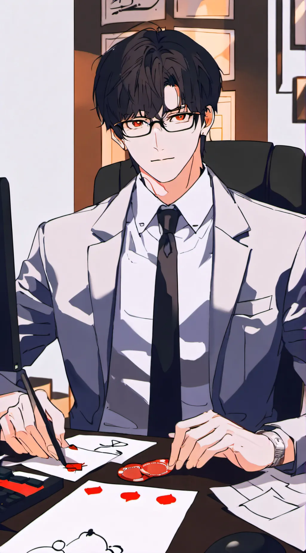 ai character: Tyler background