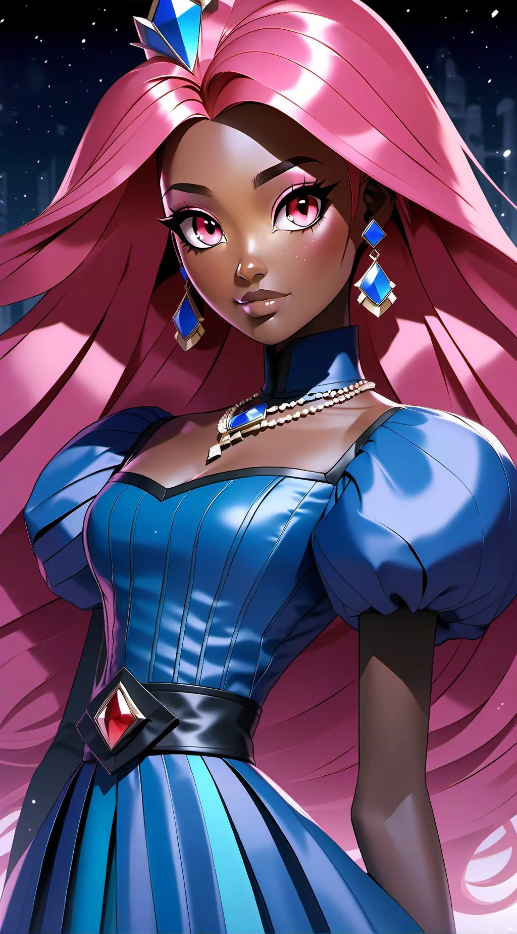 ai character: Serena background