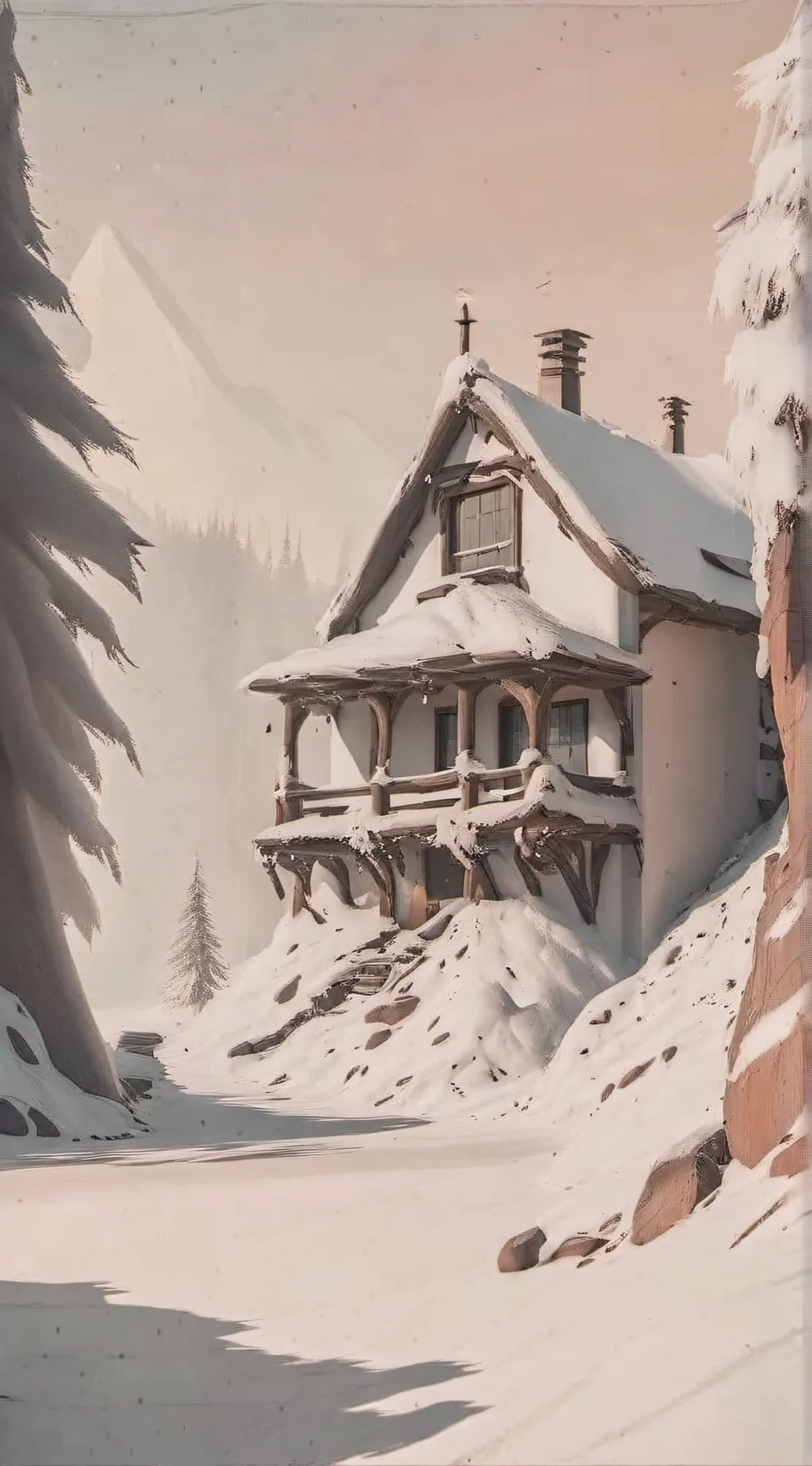 ai character: R&D BACKSTORY AU background