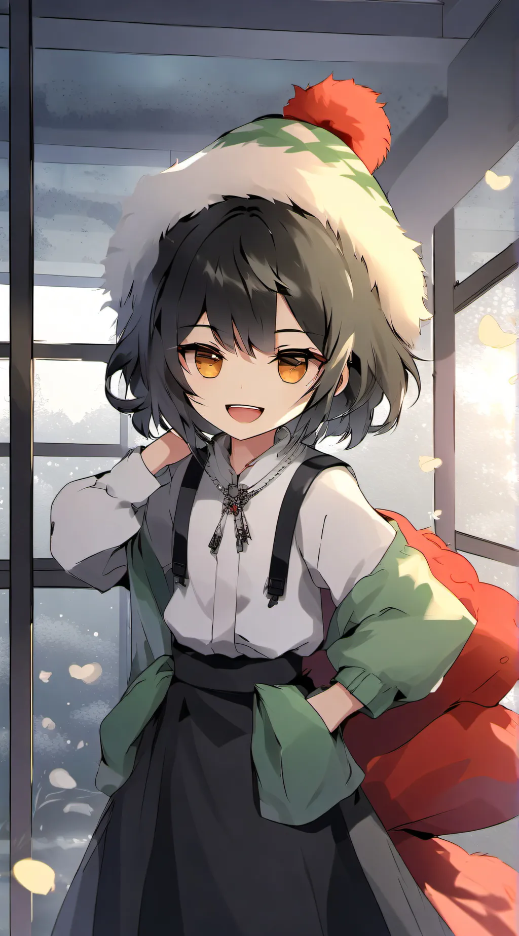 ai character: Sky background