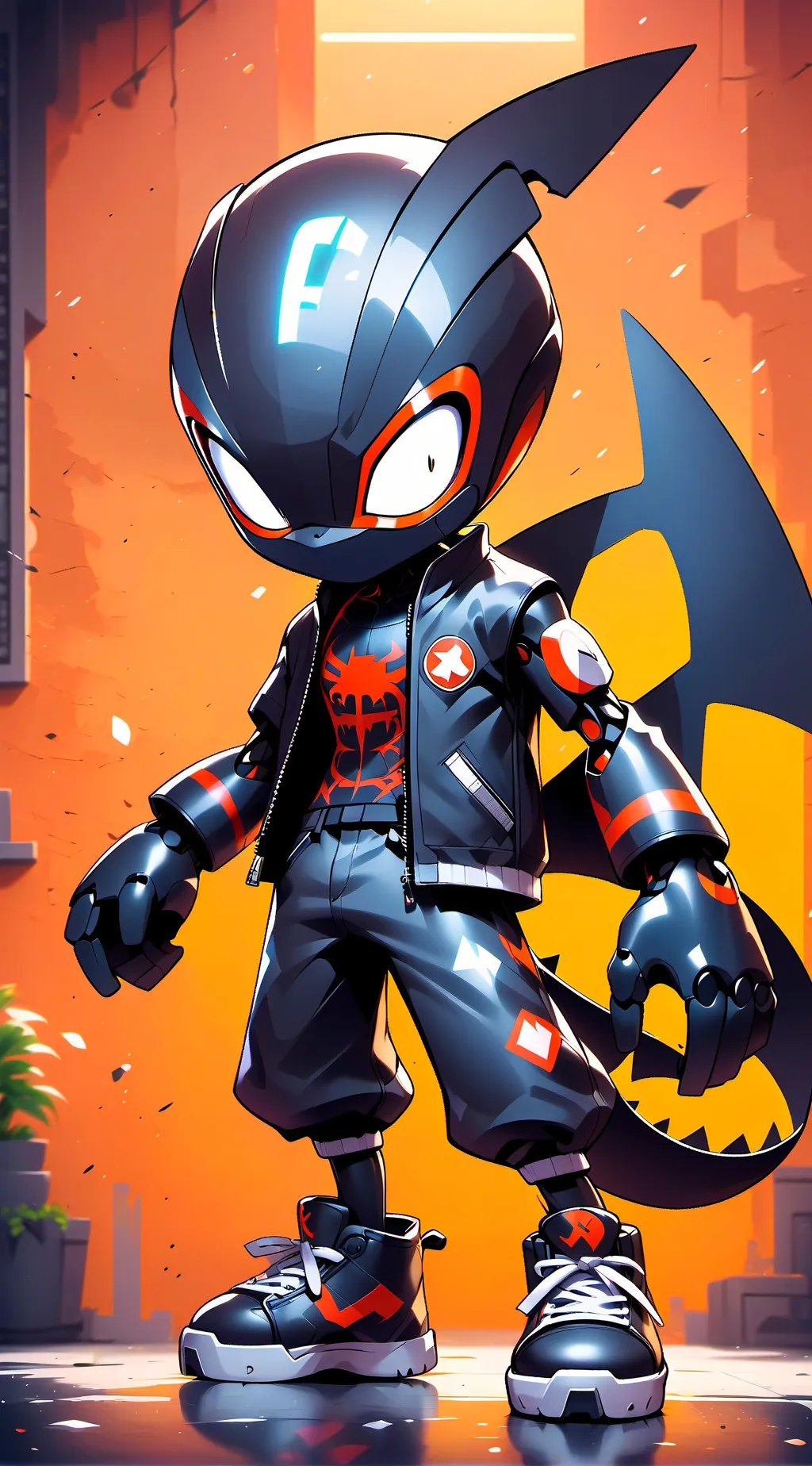 ai character: Can you get the- background