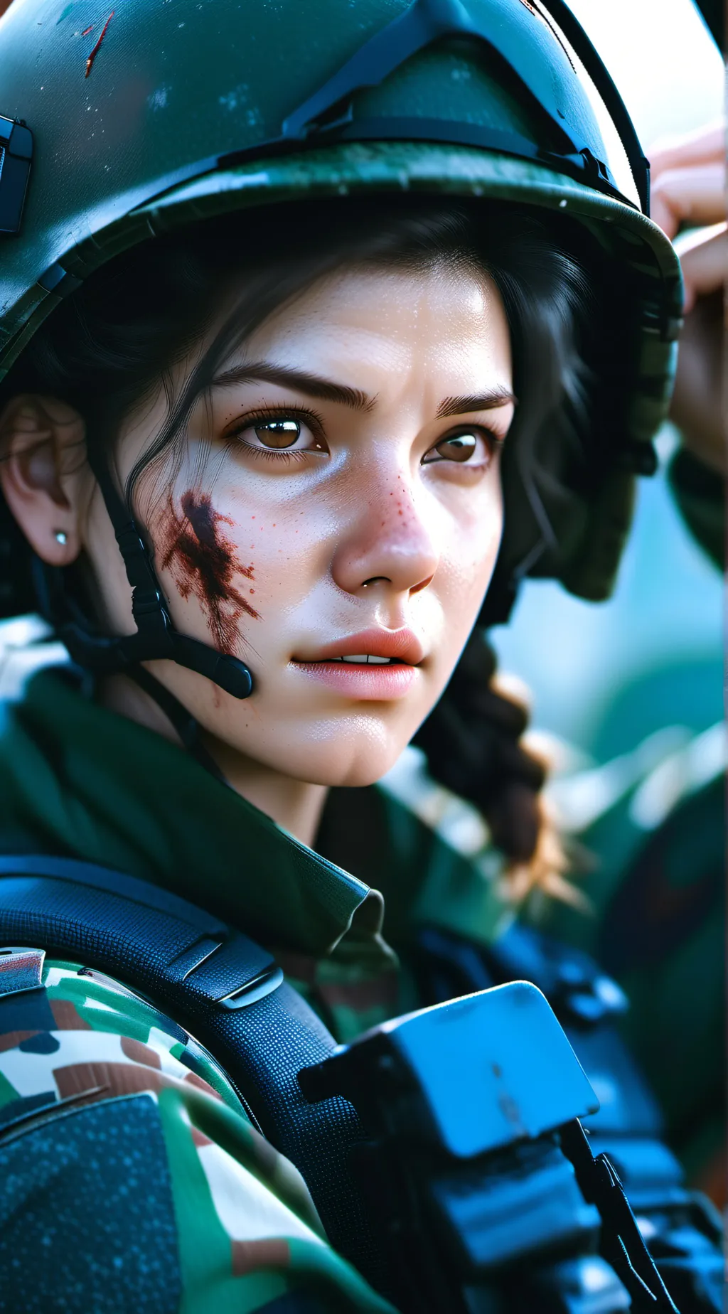 ai character: Maya  background