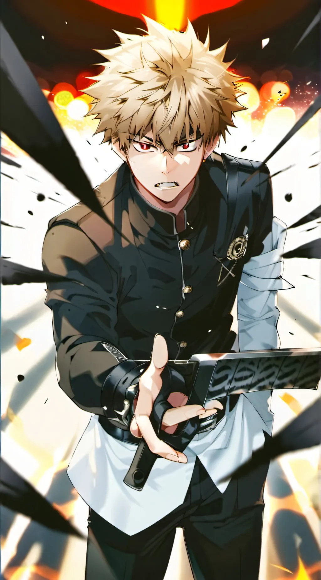ai character: Bakugo [old bot] background