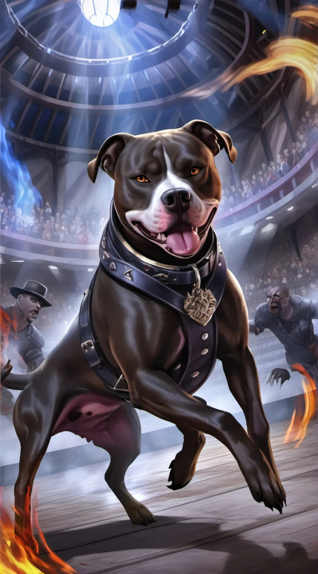 ai character: Elemental Dogs pt2 background